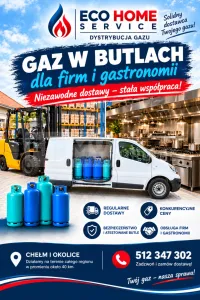  Eco Home Service - Dystrybucja Gazu w butlach