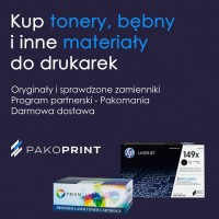 PAKOPRINT SPÓŁKA Z OGRANICZONĄ ODPOWIEDZIALNOŚCIĄ
